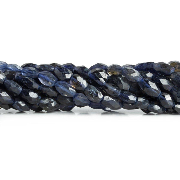 7x5mm-10x6mm Iolite Faceted Oval Beads 14 inch 50 pieces