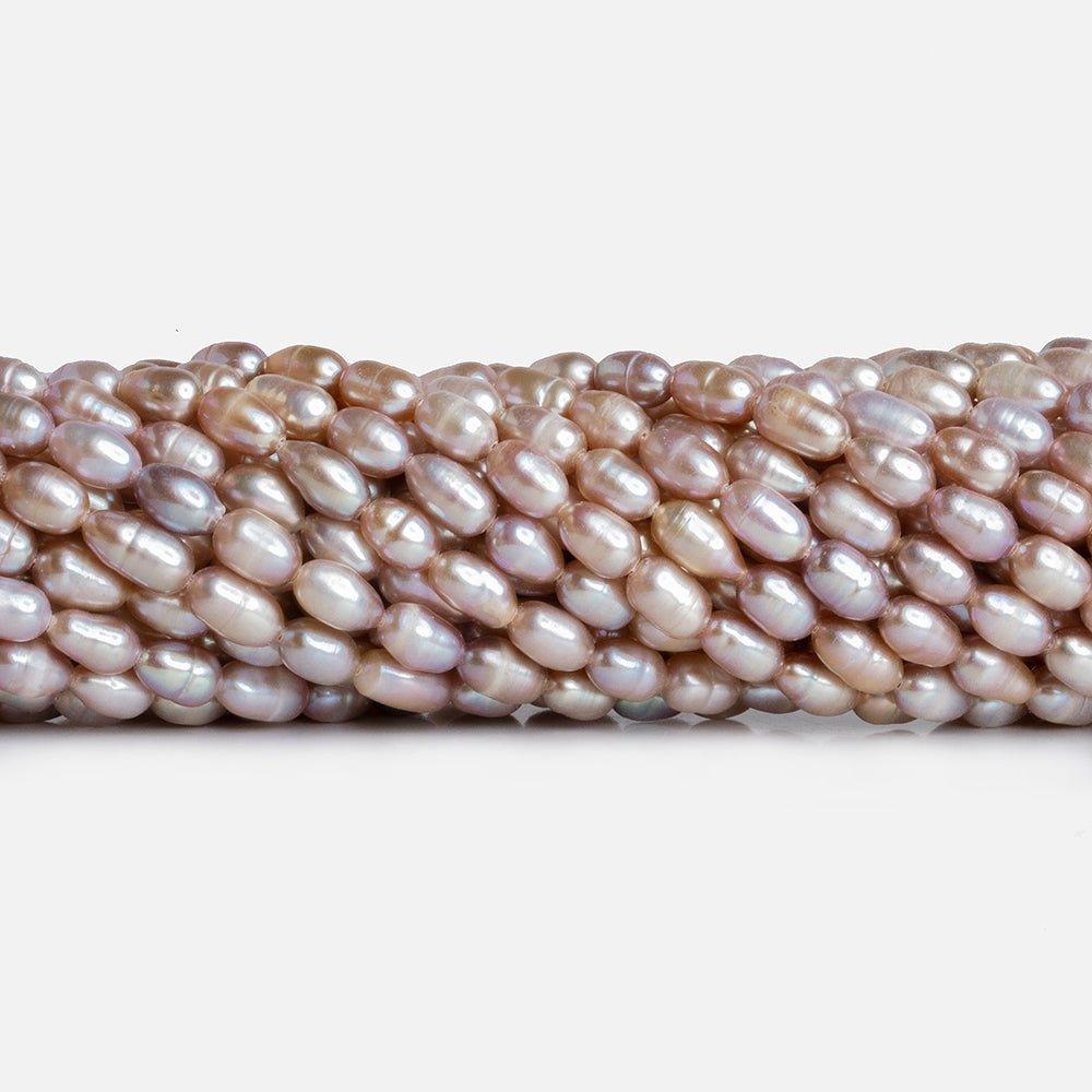 7x5mm Pink Baroque Pearls 15 inch 55 pieces - The Bead Traders