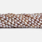 7x5mm Pink Baroque Pearls 15 inch 55 pieces - The Bead Traders