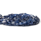 7x6mm Iolite Bead Faceted Rectangles 14 inch 25 beads - The Bead Traders