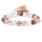 8-8.5mm Ferrous Quartz faceted round beads 8 inch 24 pieces - The Bead Traders