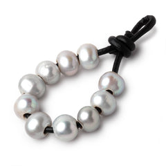 Off Round Freshwater Pearls