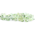 8mm-9mm Prehnite Faceted Heart Beads 8.5 inch 54 pieces - The Bead Traders
