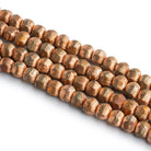 8mm Copper Hexagon Beads - Lot of 4 - The Bead Traders