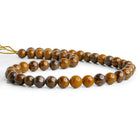8mm Elephant Skin Jasper Rounds 15 inch 45 beads - The Bead Traders