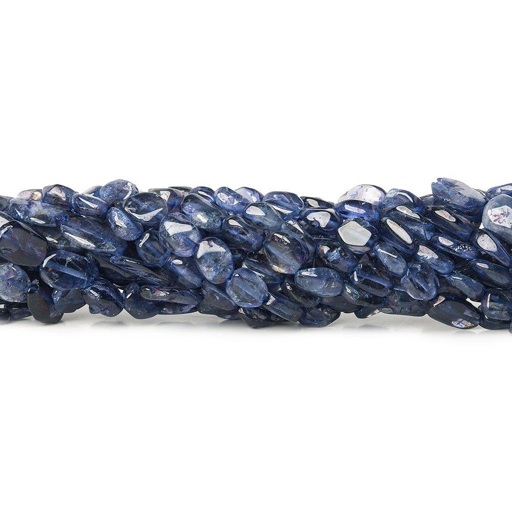 8mm Iolite Plain Nugget Beads, 15 inch - The Bead Traders