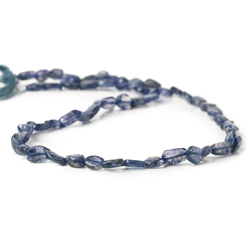 8mm Iolite Plain Nugget Beads, 15 inch - The Bead Traders