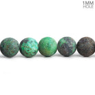 8mm Matte African Turquoise Plain Rounds 15 inch 45 beads - The Bead Traders