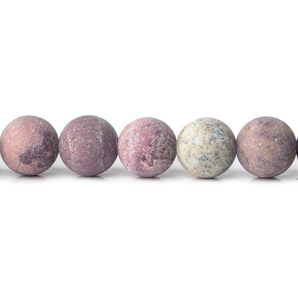8mm Matte Coffee Bean Jasper plain round beads 15 inch 49 pieces