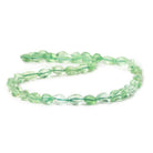 8mm Mint Green Fluorite Bead Plain Freeshape Beads, 14 inch - The Bead Traders