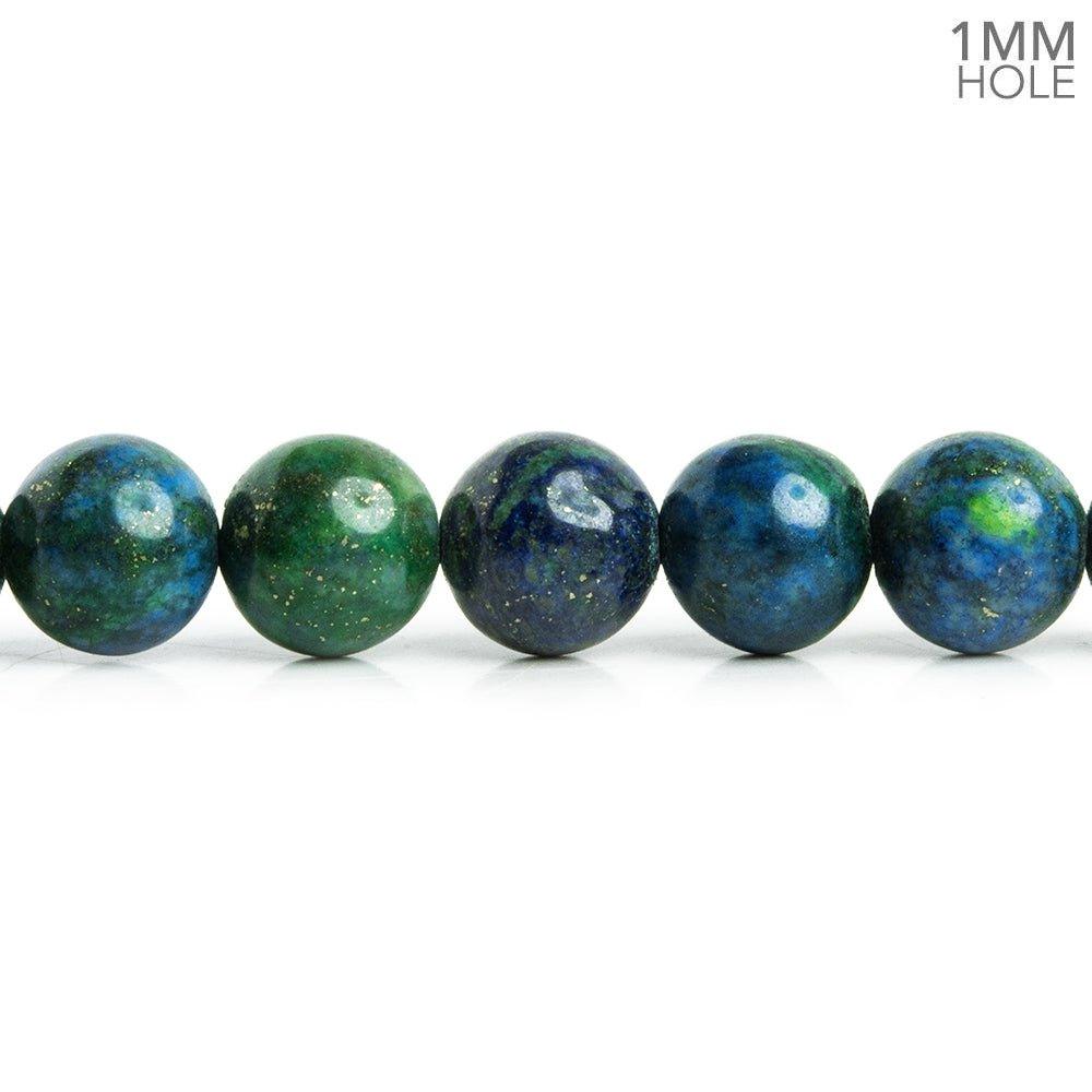 8mm Multi Gemstone Plain Round Beads 15 inch 48 pieces - The Bead Traders