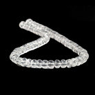 8mm Quartz plain rondelles 16 inch 79 beads - The Bead Traders