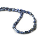 8mm Sodalite Plain Potato Beads, 15 inch - The Bead Traders