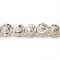 Sterling Silver Plated Brass Beads