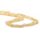 8mm Yellow Aventurine Plain Rectangle Beads, 14 inch 34pcs - The Bead Traders
