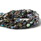 8x6mm Abalone plain oval beads 15.5 inch 49 pieces - The Bead Traders