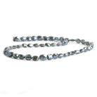 8x6mm Mystic Sapphire Faceted Oval Beads 16 inch 55 pieces - The Bead Traders
