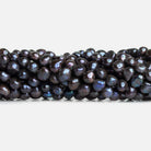8x6mm Purple Peacock Baroque Pearls 15 inch 57 pieces - The Bead Traders