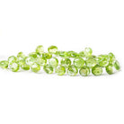 8x7mm-9x8mm Peridot Faceted Heart Beads 8 inch 45 pieces - The Bead Traders