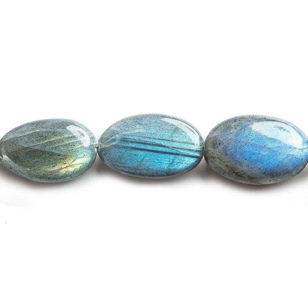 9-18mm Labradorite Plain Nugget Beads 17 inch 28 pieces - The Bead Traders