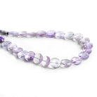 9mm Amethyst Faceted Coins 7.5 inch 27 beads - The Bead Traders