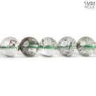 9mm Moss Quartz plain rounds 15.5 inch 45 beads - The Bead Traders