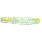 9mm Prehnite Plain Rondelle Beads 8 inch 38 pieces - The Bead Traders