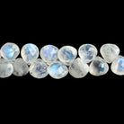 9mm Rainbow Moonstone Faceted Heart Beads 8.5 inch 48 pieces - The Bead Traders