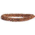 9mmCopper Star Spacer Beads 8 inch 135 pieces - The Bead Traders