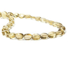 9x7-10x8mm Honey Quartz plain oval beads 16 inches 41 pieces - The Bead Traders