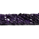 9x7mm Amethyst Plain Kites 14 inch 33 beads - The Bead Traders