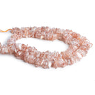 9x7mm Sunstone Plain Chips 16 inch 130 beads - The Bead Traders