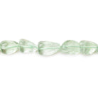 9x8-13x9mm Prasiolite (Green Amethyst) plain nugget beads 13 inch 26 pieces - The Bead Traders