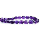 African Amethyst Plain Nugget Beads 8.5 inch 20 pieces - The Bead Traders