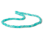 Amazonite faceted cubes 12.5 inch 80 pieces A - The Bead Traders