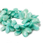 Amazonite Faceted Freeform Beads 8 inch 31 pieces - The Bead Traders