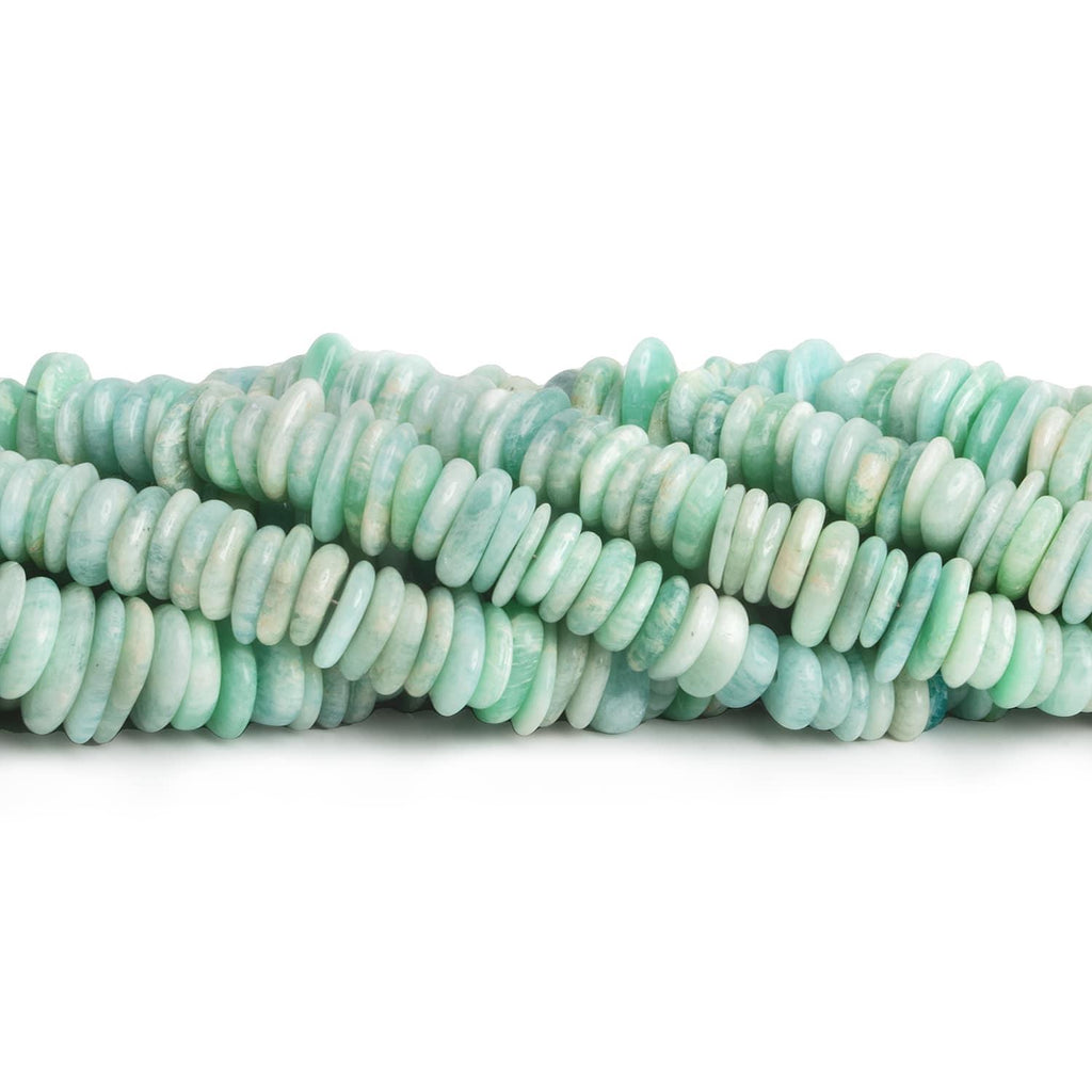 Amazonite Long Chips 7.5 inch 70 beads - The Bead Traders