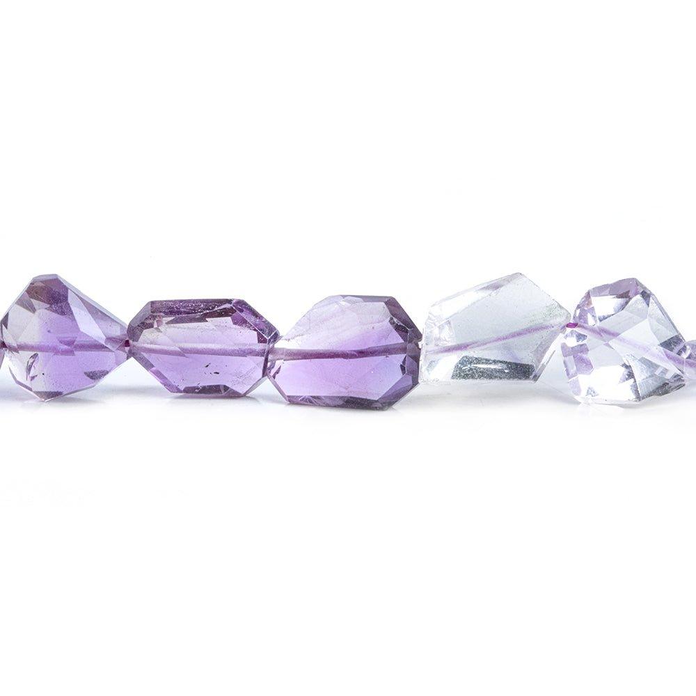 Amethyst Faceted Nugget Beads 14 inch 36 pieces - The Bead Traders