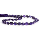 Amethyst Faceted Ovals 14 inch 30 beads - The Bead Traders