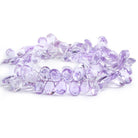Amethyst Faceted Pear Beads 12 inch 90 pieces - The Bead Traders