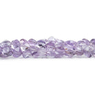 Amethyst Faceted Pillows 8 inch 28 beads - The Bead Traders