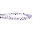 Amethyst Faceted Pillows 8 inch 28 beads - The Bead Traders