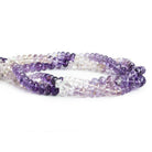 Amethyst Faceted Rondelle Beads 14 inch 80 pieces - The Bead Traders
