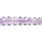Amethyst Faceted Rondelle Beads 16 inch 88 pieces - The Bead Traders