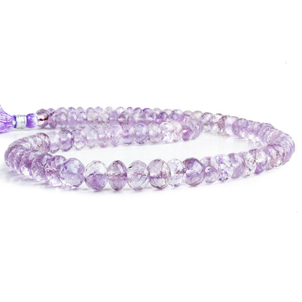 Amethyst Faceted Rondelle Beads 16 inch 88 pieces - The Bead Traders