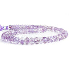 Amethyst Faceted Rondelle Beads 16 inch 88 pieces - The Bead Traders