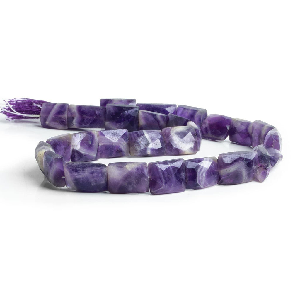 Amethyst Handcut Rectangles 15 inch 27 beads - The Bead Traders