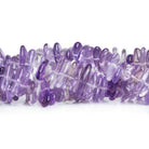 Amethyst Long Chips 7.5 inch 63 beads - The Bead Traders