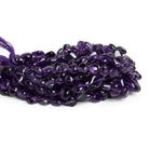 Amethyst Plain Hearts - Lot of 5 - The Bead Traders