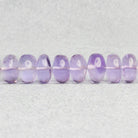 Amethyst Plain Rondelle Beads 8 inch 35 pieces - The Bead Traders